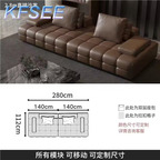 1000usd 280cm length Home Kfsee Sofa Furniture