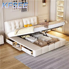 500usd 180*200cm Kfsee Bedroom Bed