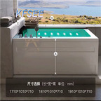 2300usd 190cm length Kfsee Water Spa Bed