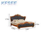 1700usd Kfsee Zingana Wood Bedroom Bed