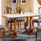 4000usd Kfsee Zingana Wood Dining Table