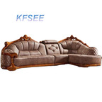 5000usd Kfsee Zingana Wood Sofa