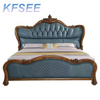 1500usd Kfsee Zingana Wood Bedroom Bed