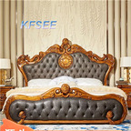 2500usd Kfsee Zingana Wood Bedroom Bed