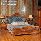 2000usd Kfsee Zingana Wood Bedroom Bed