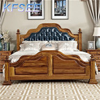 1400usd Kfsee Zingana Wood Bedroom Bed