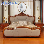 2000usd Kfsee Zingana Wood Bedroom Bed