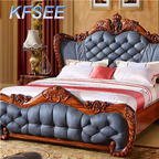3000usd Kfsee Zingana Wood Bedroom Bed