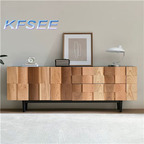 600usd Wood Kfsee ins Kitchen Cabinet