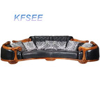 3500usd Kfsee Zingana Solid Wood Sofa