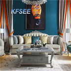 3000usd Home Kfsee Castle Two Seat Sofa