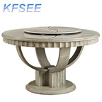 1300usd 136cm Round Kfsee Dining Table