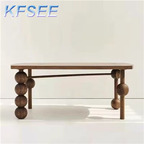 600usd 200*90*75cm Luxury Kfsee Dining Table