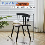 70usd Luxury Kfsee Wood Dining Chair