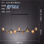 130usd 155cm length Kfsee Ceiling Lamp