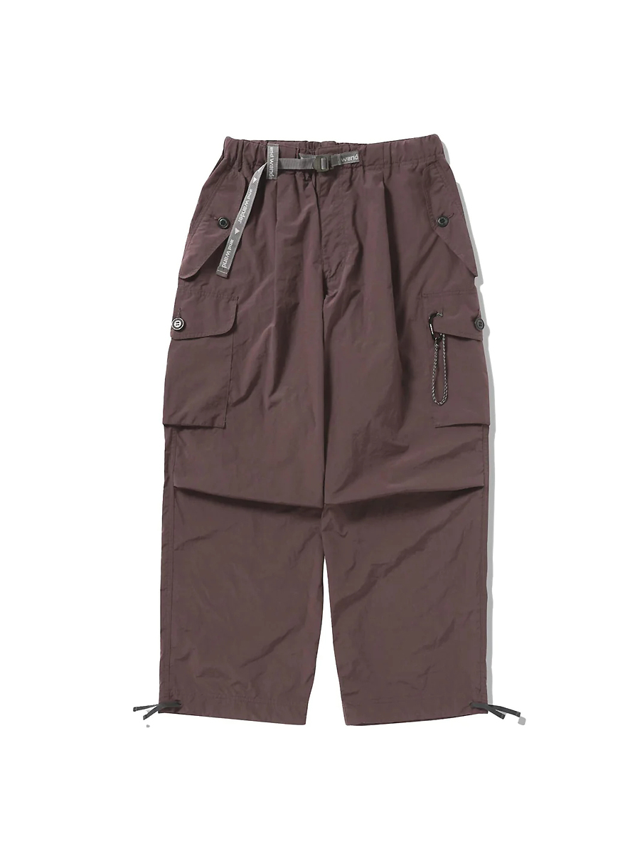 and wander 23FW oversized cargo pants