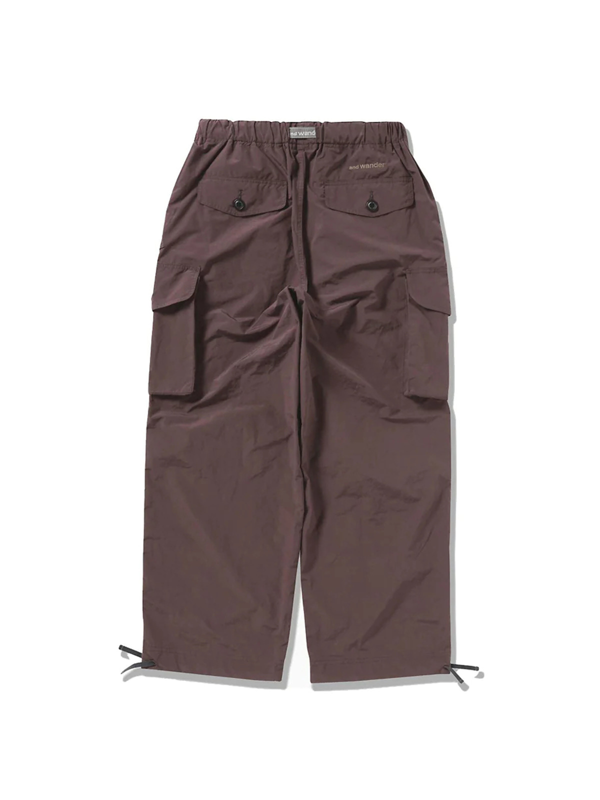 and wander 23FW oversized cargo pants