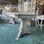 1200usd 200cm length Kfsee Dining Table