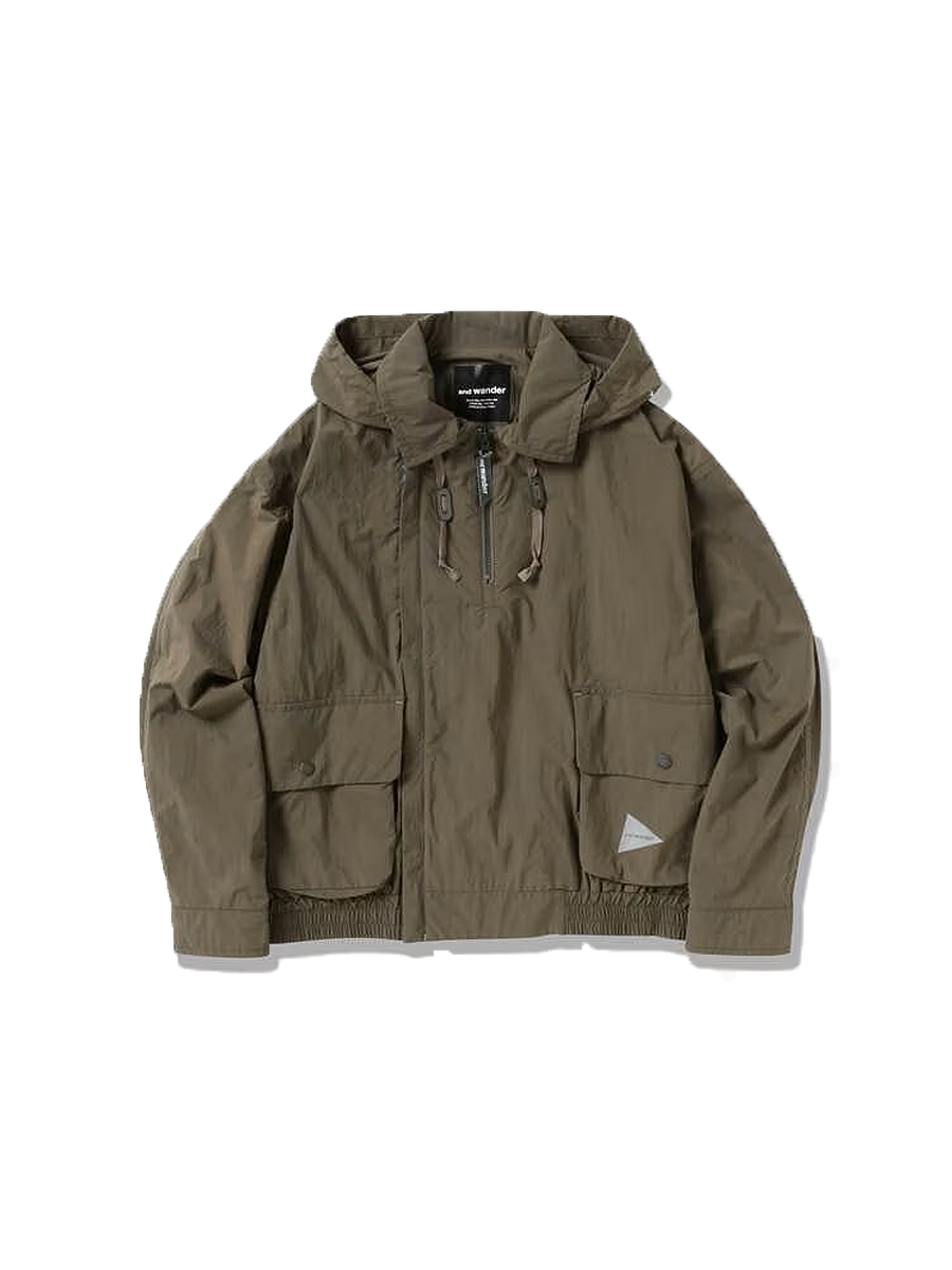 and wander 23FW water repellent light jacket