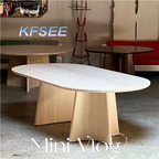 800usd Wood ins Kfsee Dining Table