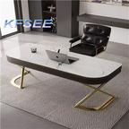 600usd Luxury Boss ins Kfsee Office Table Desk