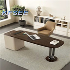 700usd Luxury Boss ins Kfsee Office Table Desk