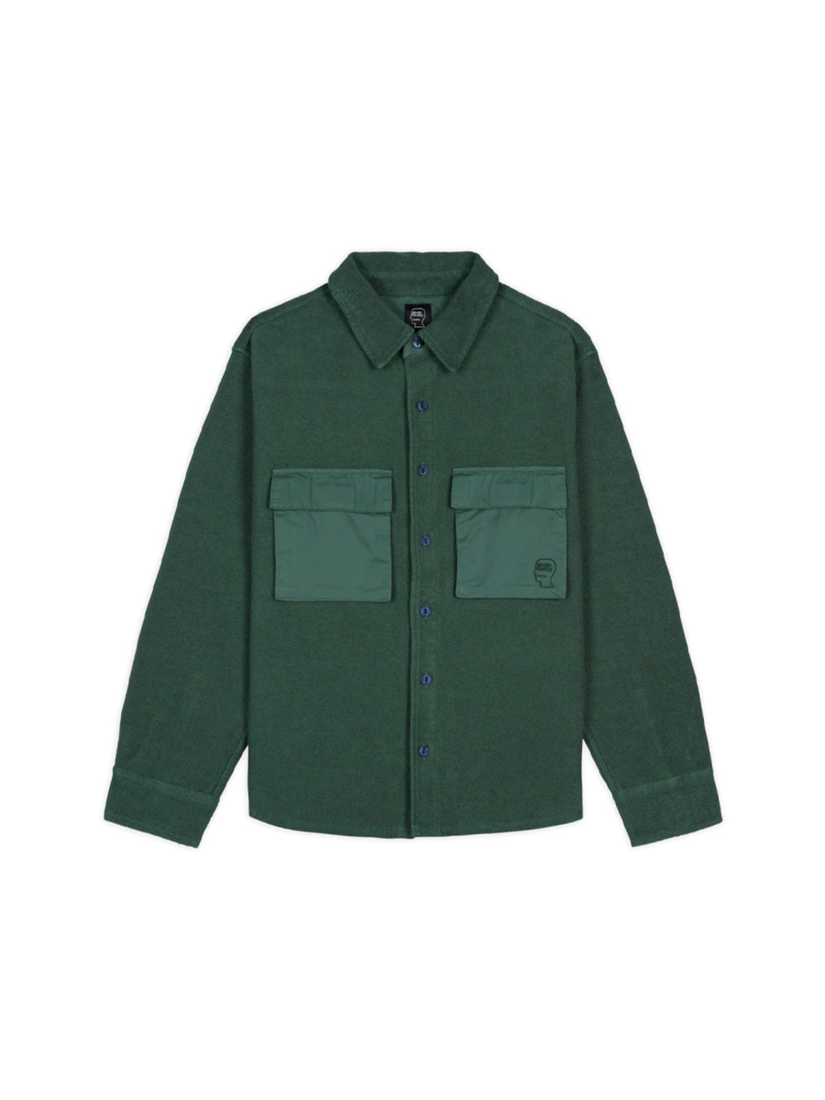 Brain Dead 23FW CPO French Terry Sateen Shirt