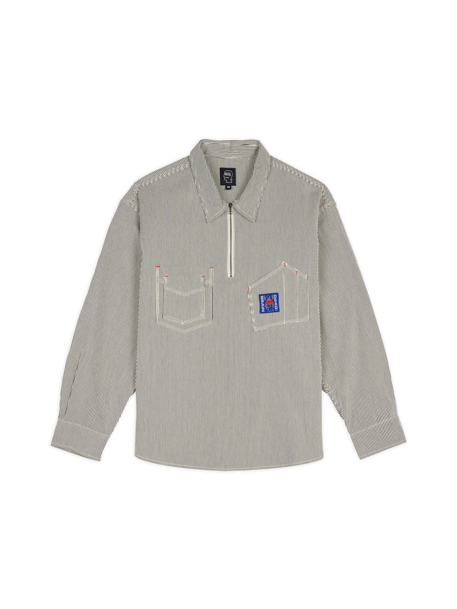 NEEDLES 22SS C.O.B. S/S Classic Shirt - R/W Jacquard