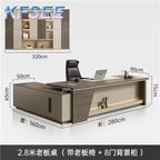 800usd Kfsee Office Table with cabinet