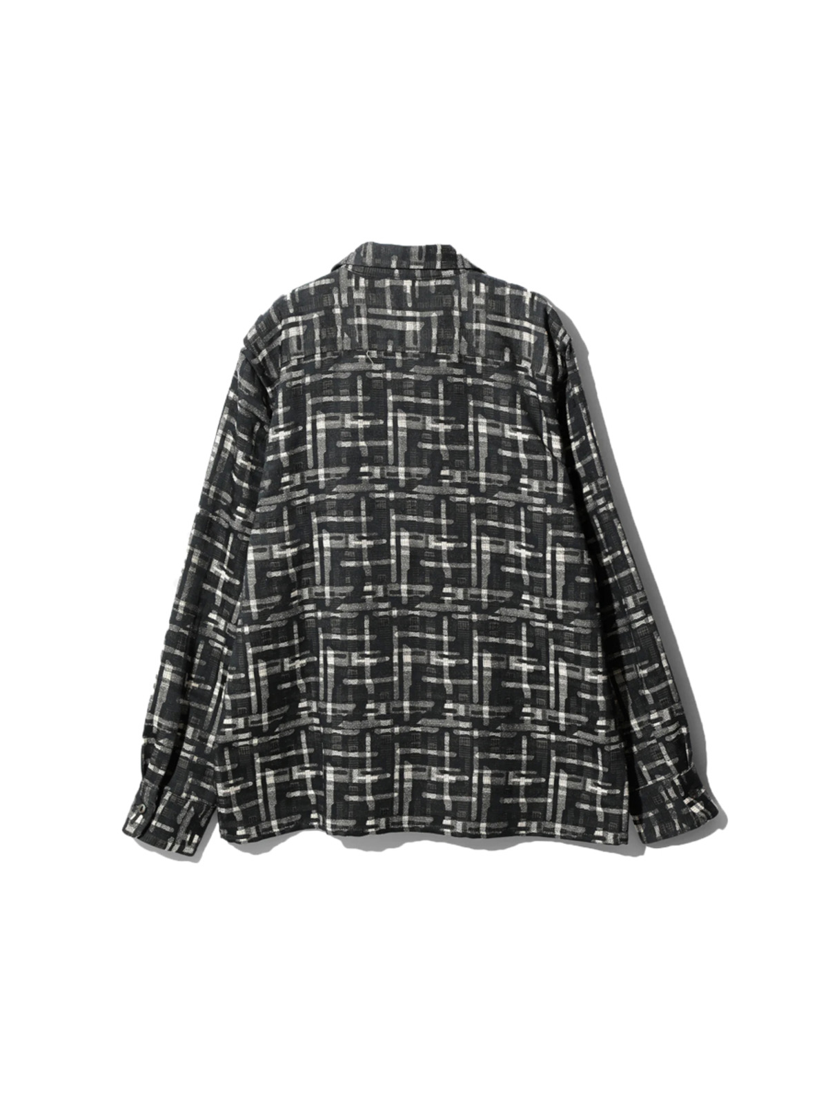 NEEDLES 23FW Classic Shirt - C/PE/R/L Abstract Jq