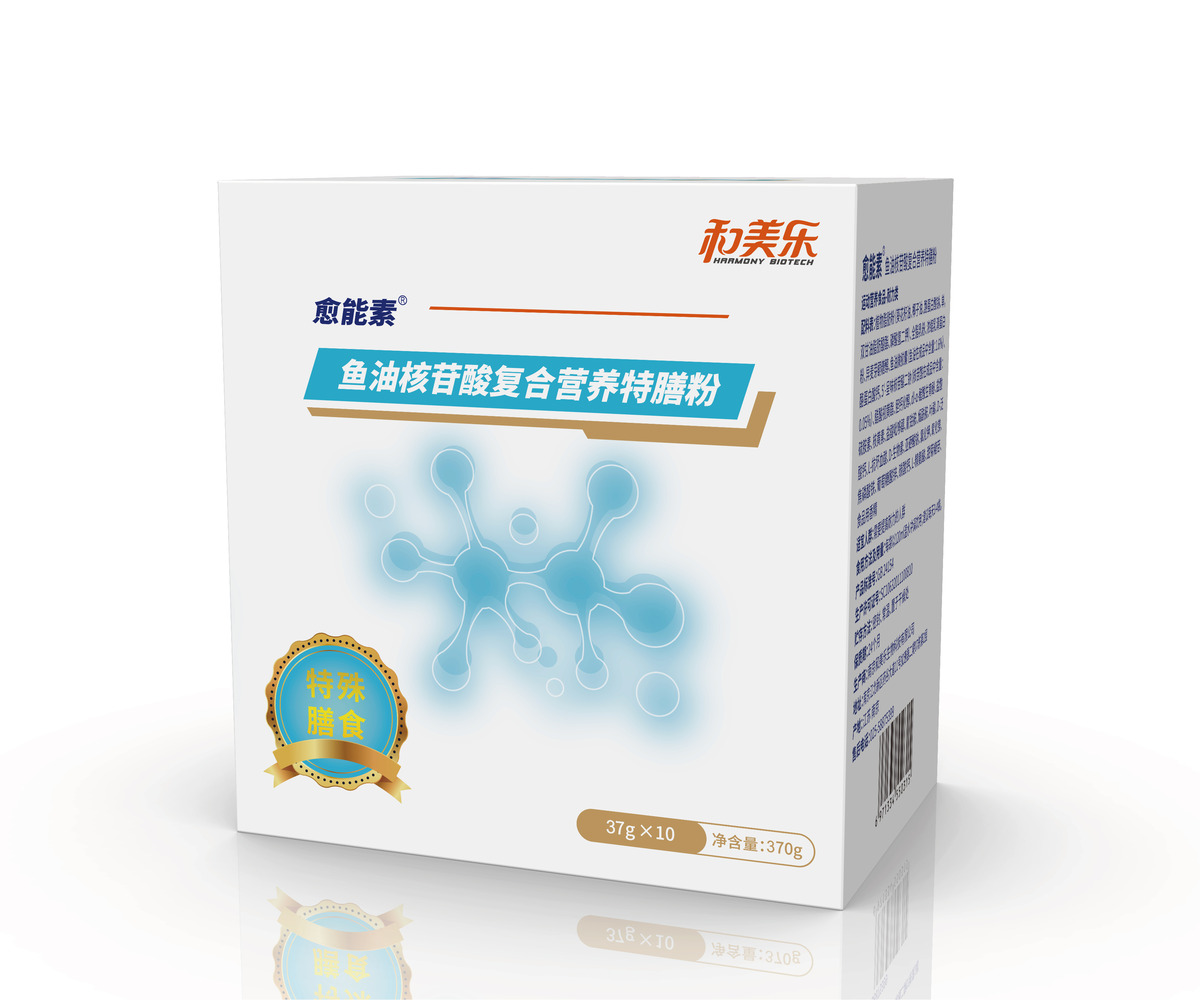 愈能素 鱼油核苷酸复合营养特膳粉37g*10袋