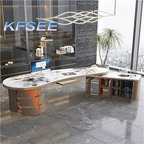 1300usd 240cm length Luxury Kfsee Office Table