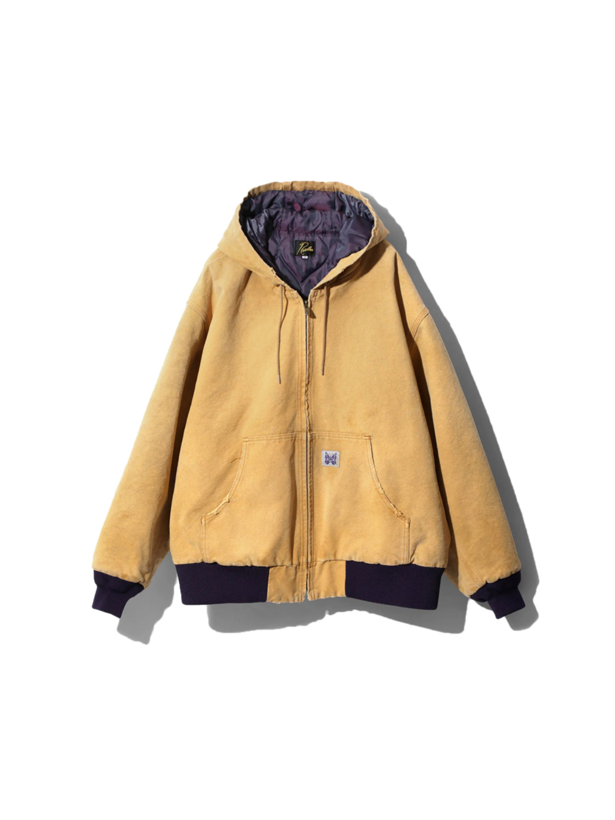 NEEDLES 23FW Zipped Work Hoody - 16oz Cotton Canvas