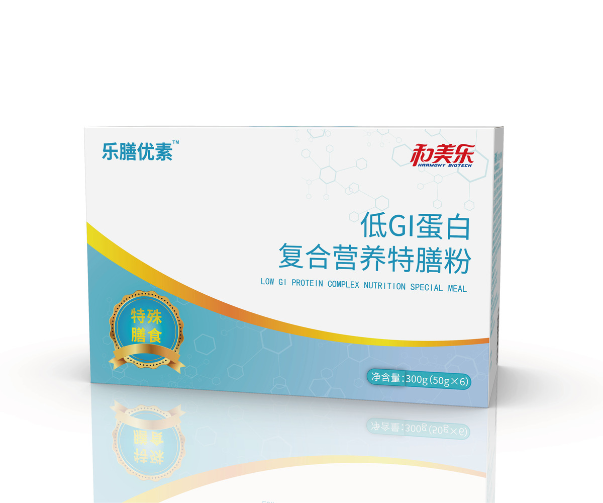 乐膳优素 低GI蛋白复合营养特膳粉50g*6袋