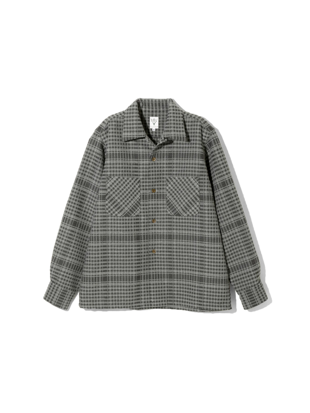 SOUTH2 WEST8 23FW One-up Shirt - AC/W/PE/N Plaid Jq.