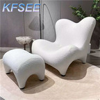 700usd kfsee Lounge chair with bench