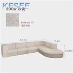 4000usd 310cm length Kfsee Sofa Furniture