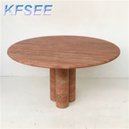 1800usd  120cm Round Kfsee Dining Table