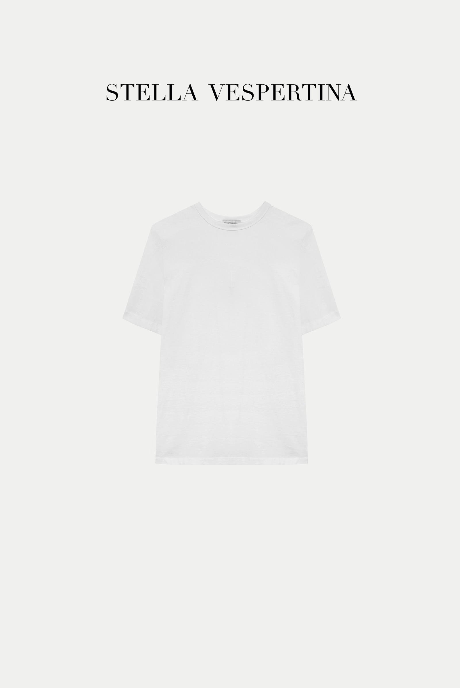 大廓形棉质T恤-1