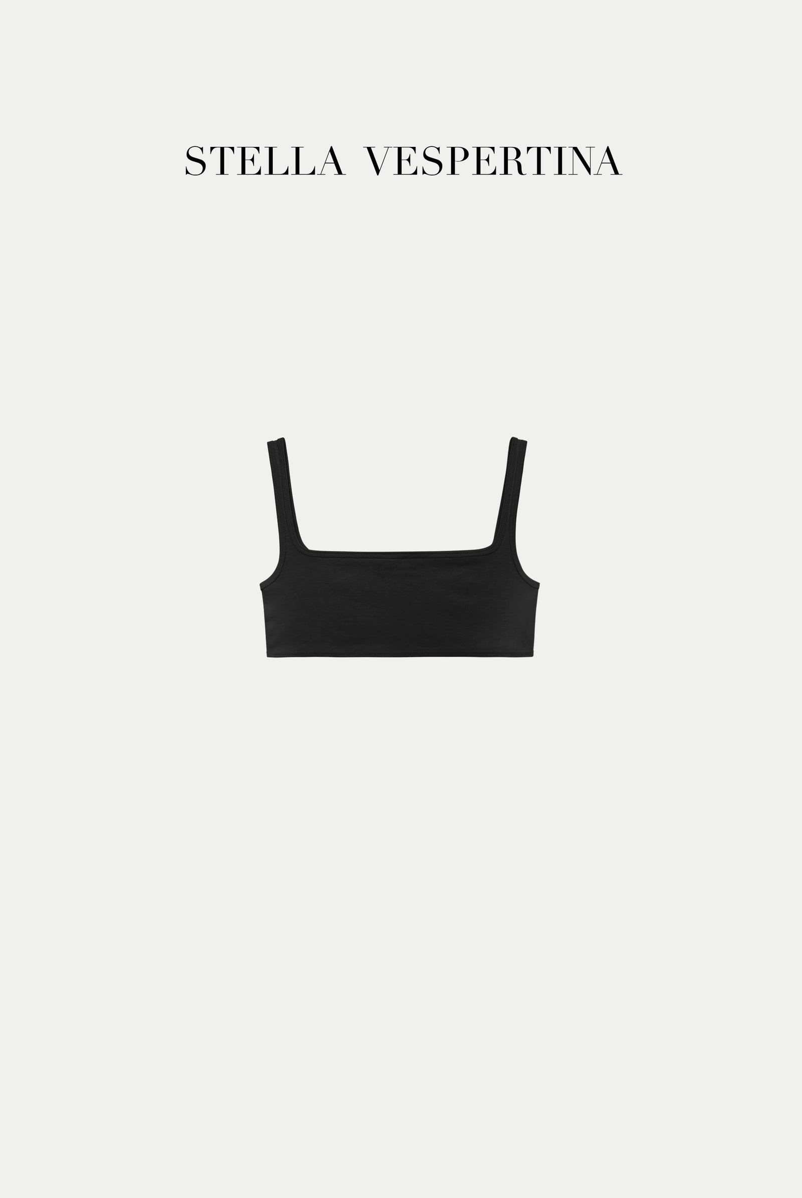 方领短款背心-1