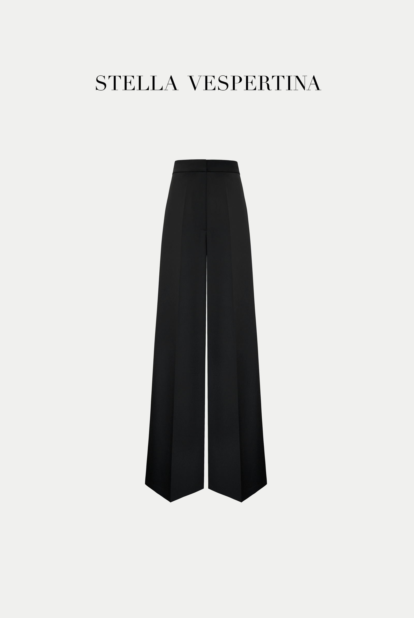 羊毛高腰阔腿裤-1