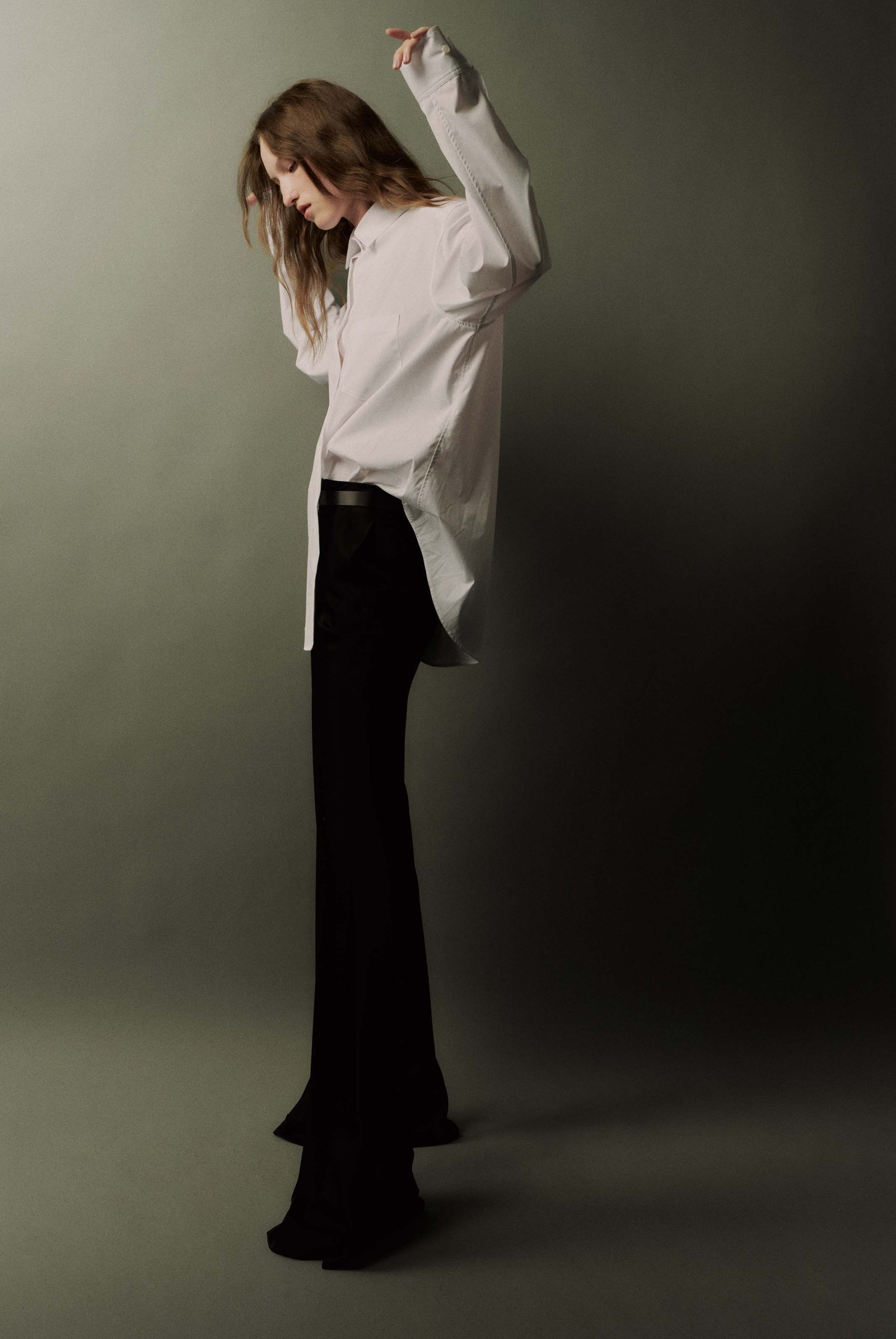 Boyfriend棉质衬衫-3