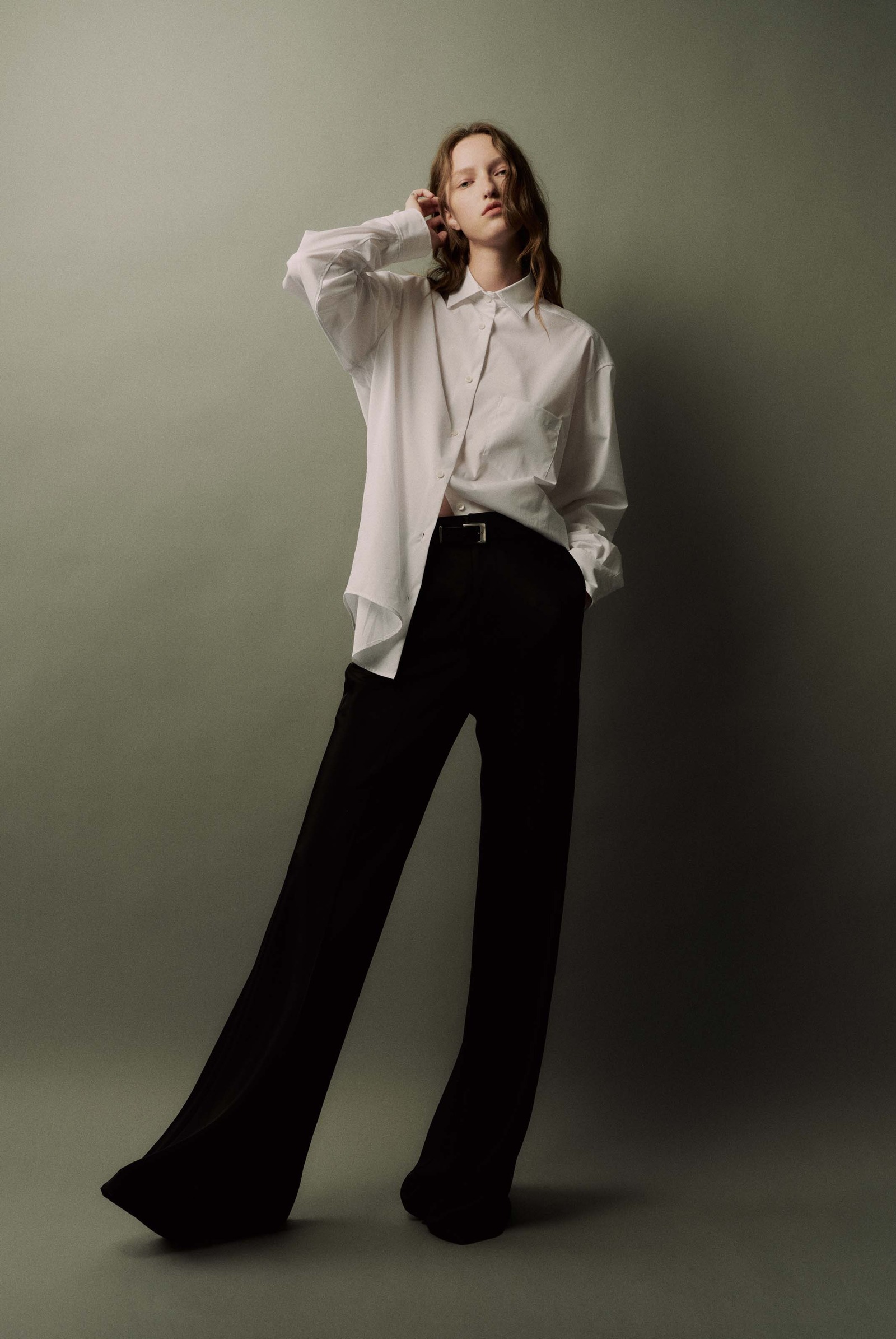 Boyfriend棉质衬衫