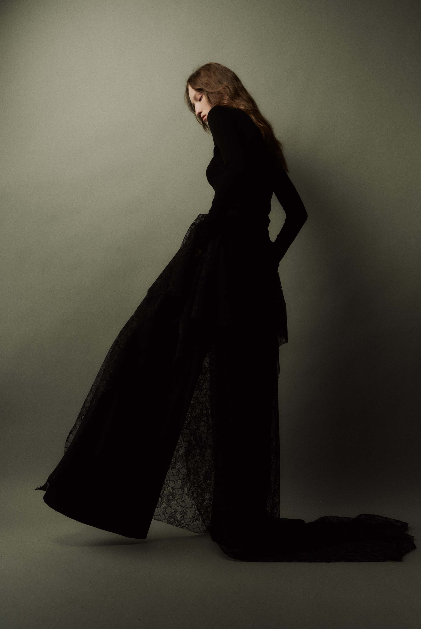 罗纹长袖上衣-4