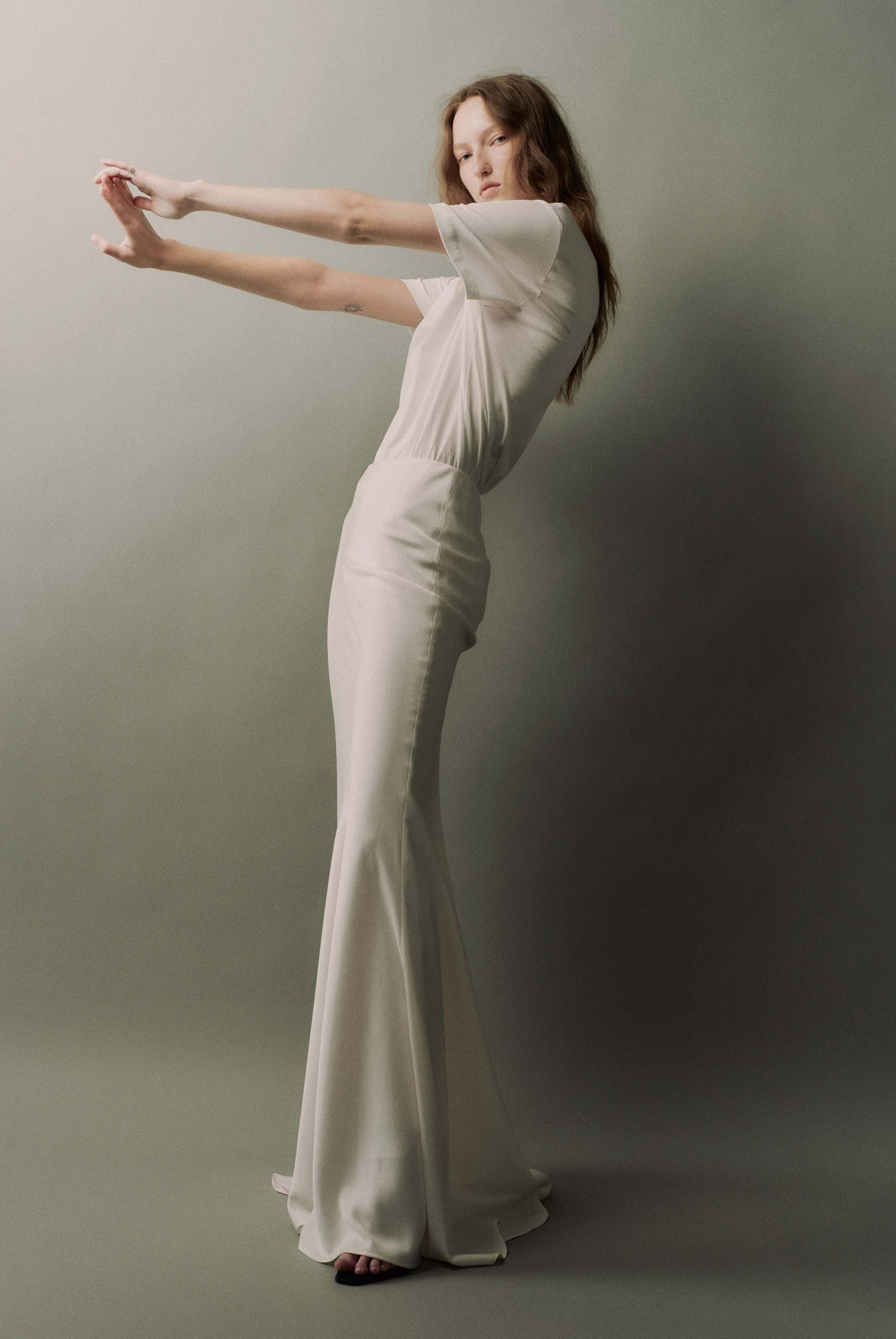 大廓形棉质T恤-4