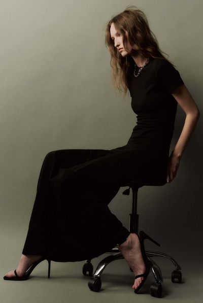 棉质T恤式连衣裙