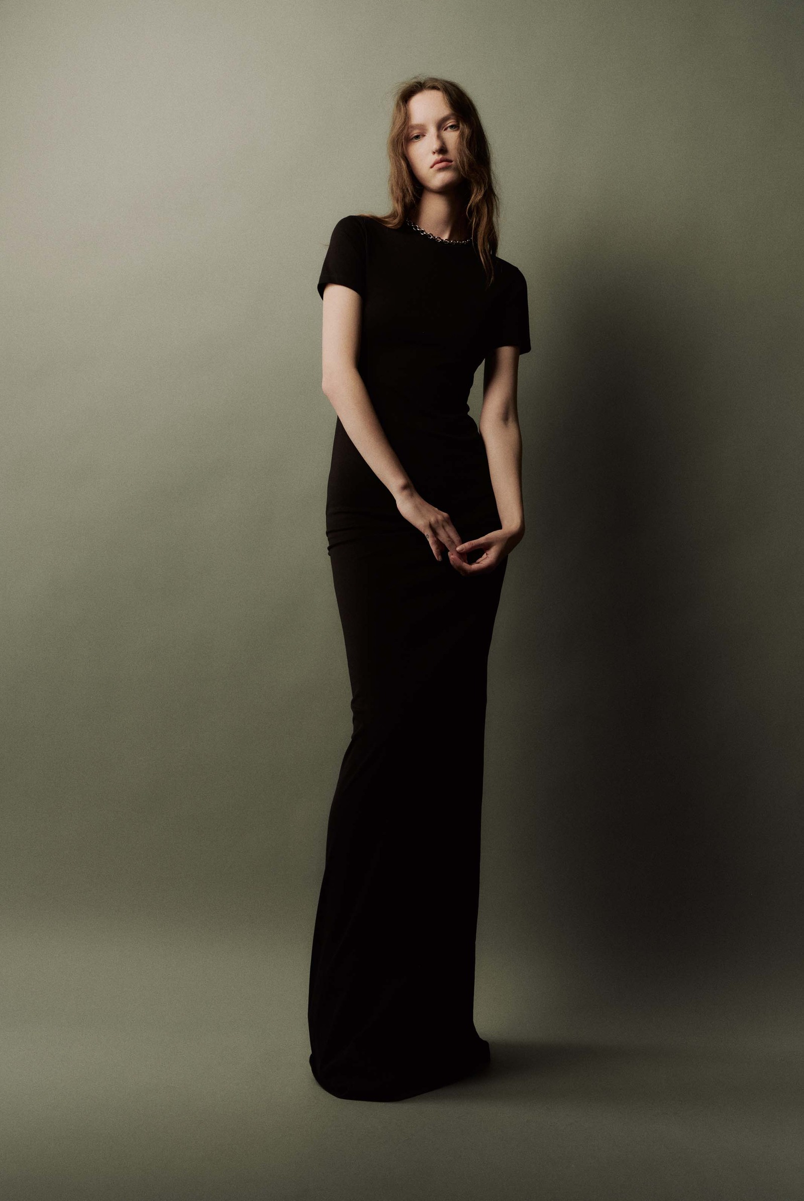 棉质T恤式连衣裙-2