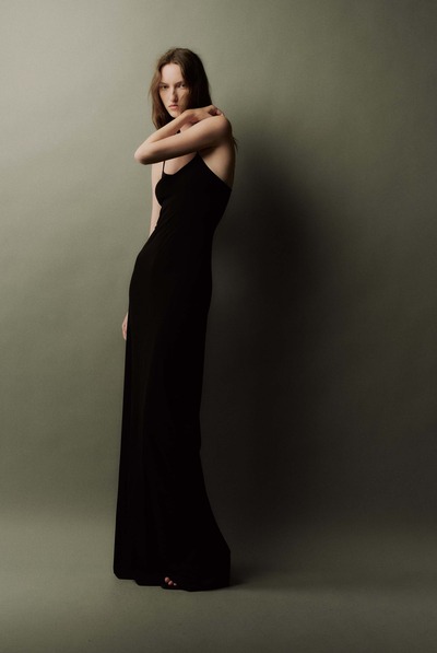 棉质吊带连衣裙