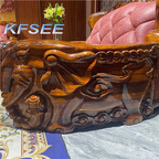 3000usd Kfsee Wood Sofa