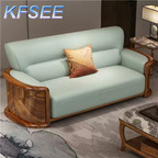 1300usd  Kfsee Wood Sofa